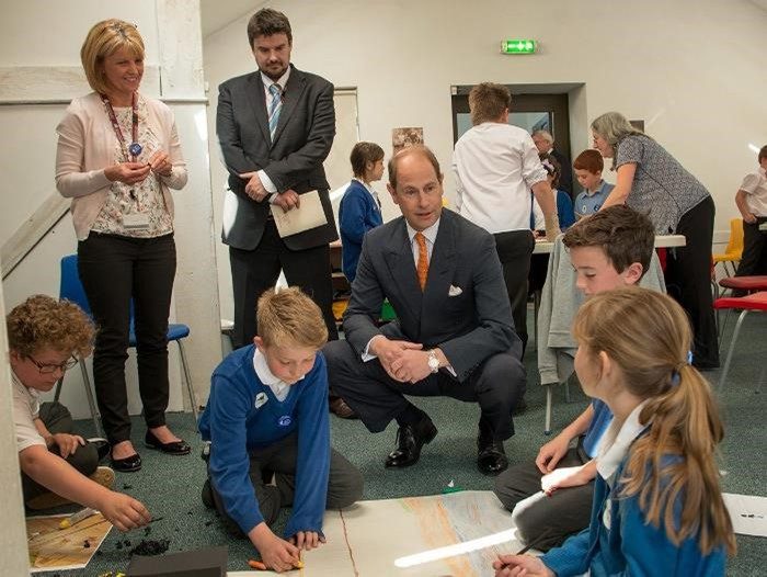 Elsecar royal visits Prince Edward 2015