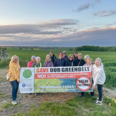 Conisbrough residents campaign against huge solar farm on ancient deer park