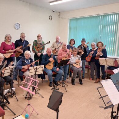 Catch the music BUG with Bramley Ukulele Group