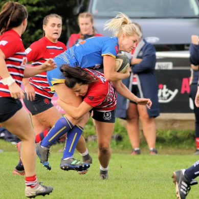 Tackle like a girl at Barnsley Ladies RUFC